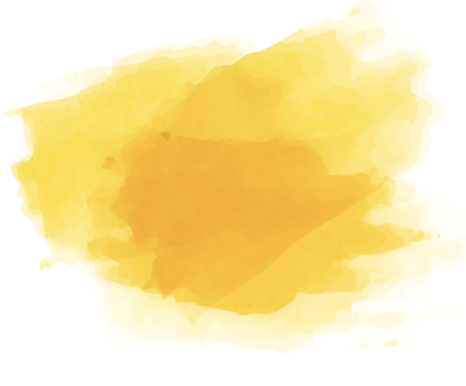 gelber Farbfleck als Illustration